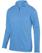 Augusta Youth 100% Polyester Performance Wicking Fleece Quarter-Zip Pullover Jacket